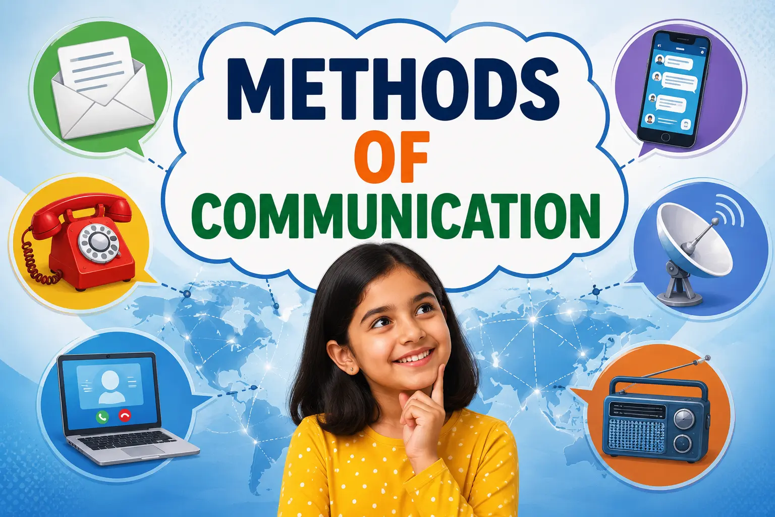 What are the methods of communication