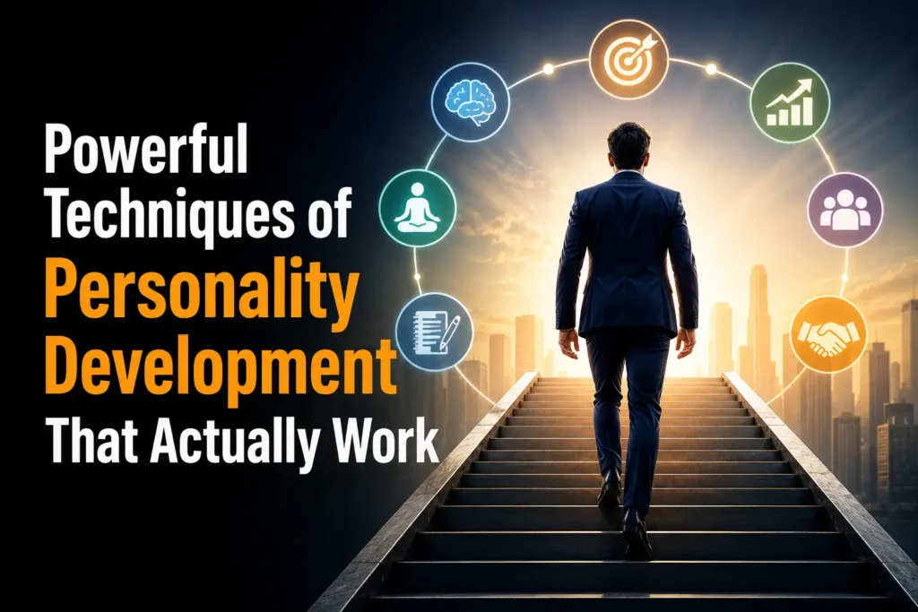Powerful techniques of personality development that actually works