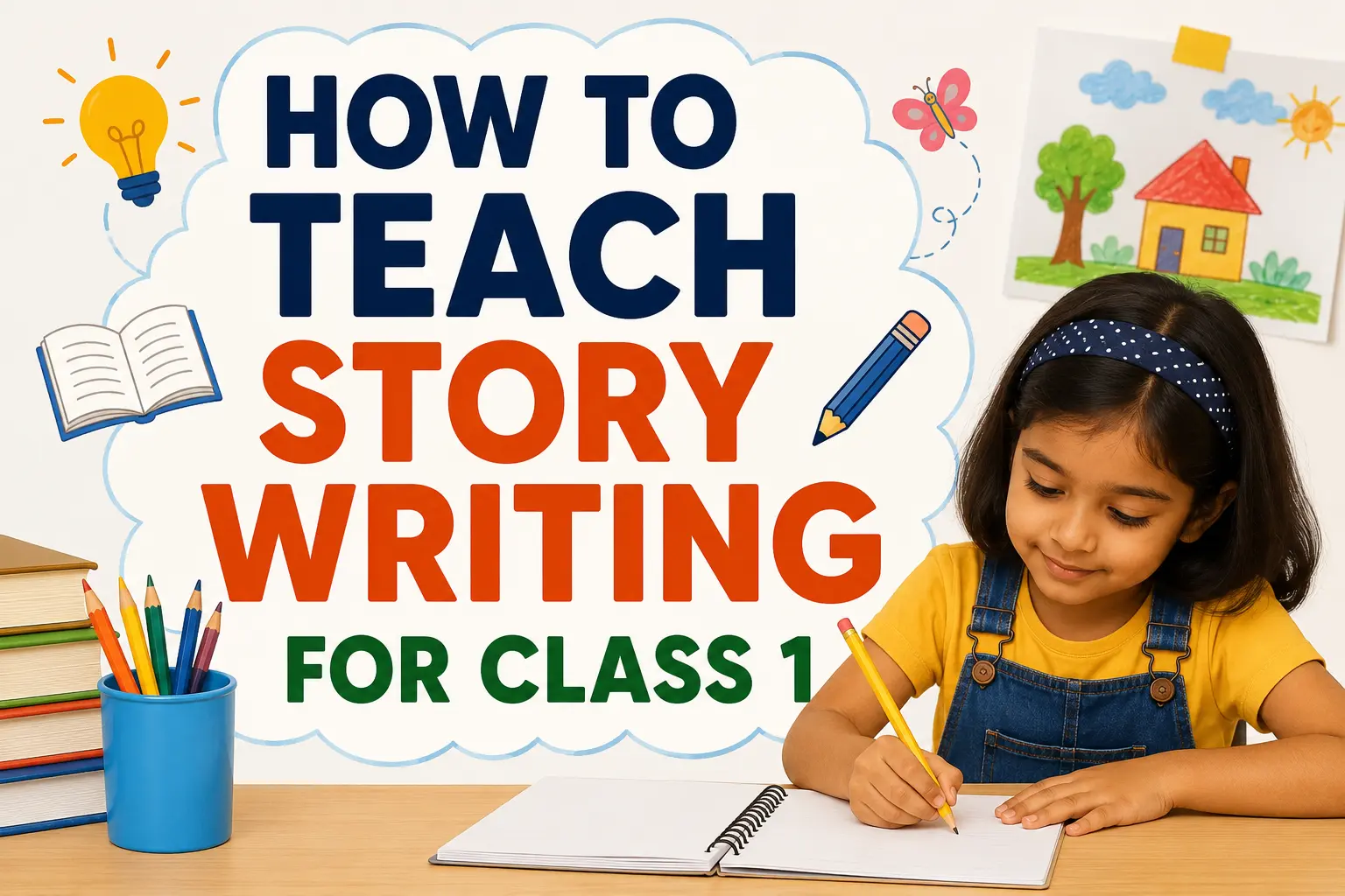 How to teach story writing for class 1