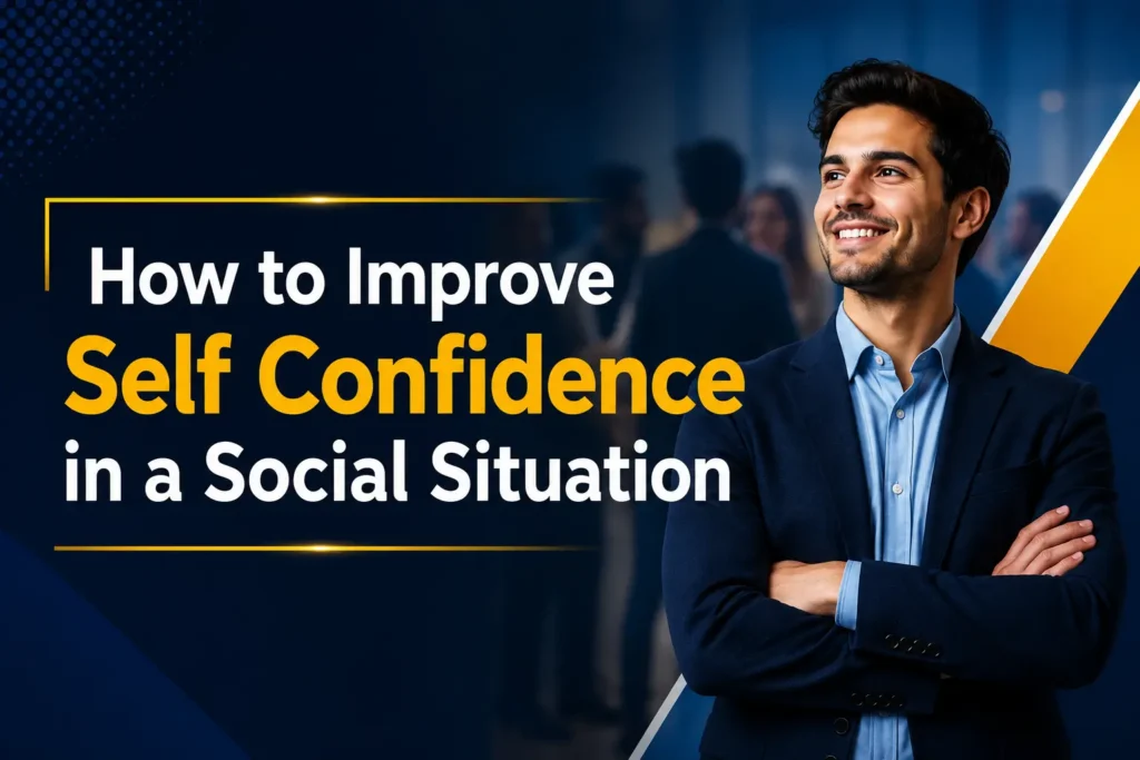 How to improve self confidence in social situation - Oratrics