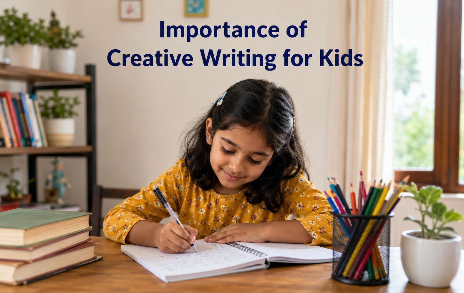 What is the importance of creative writing for kids - Oratrics
