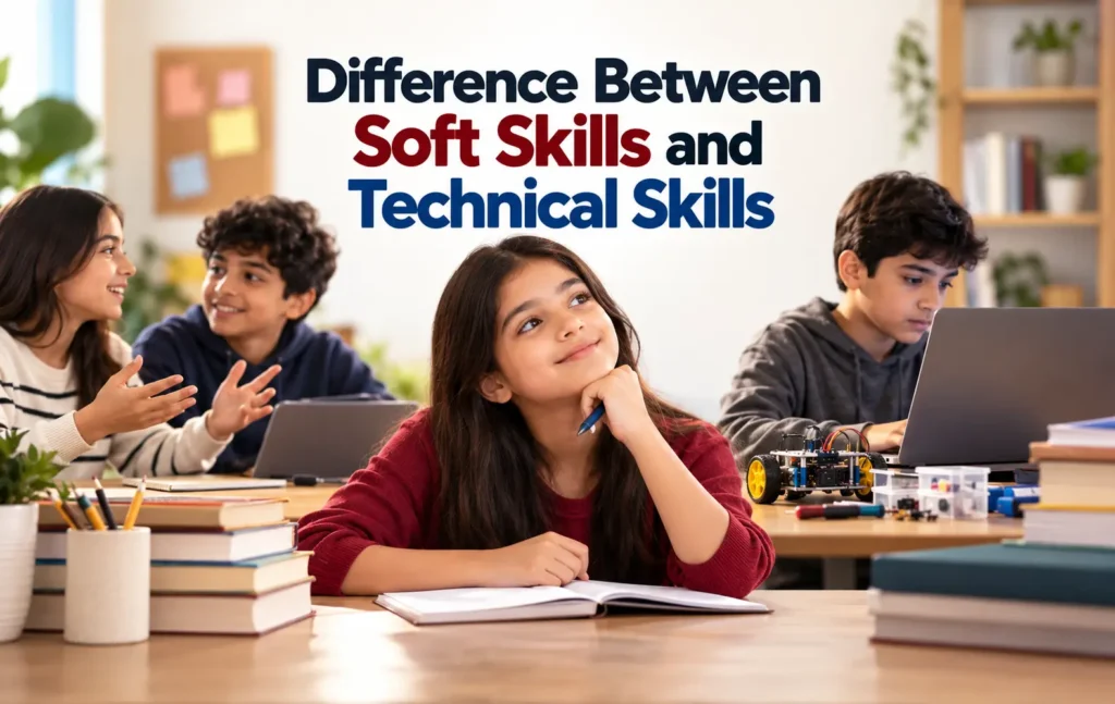 Difference between soft skills and technical skills for students