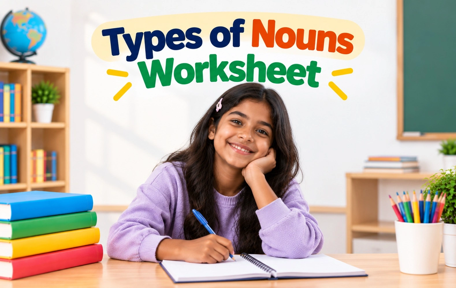 What are the types of nouns worksheet - Oratrics