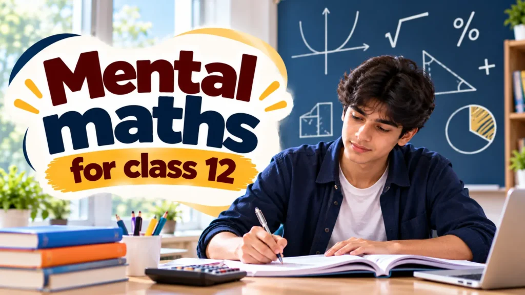 Mental maths for Class 12 students to improve calculation speed and accuracy.
