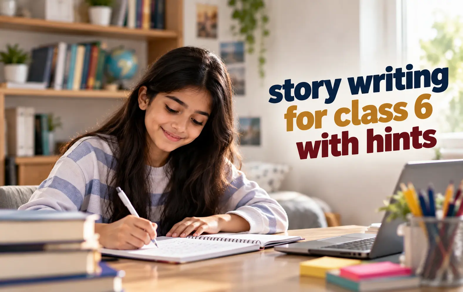 Story writing for Class 6 with hints to help students develop creative writing skills