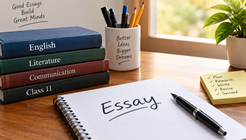 Essay for Class 11: Format, 50 Topics, Word Limit & 10 Sample Essays (2026-27)
