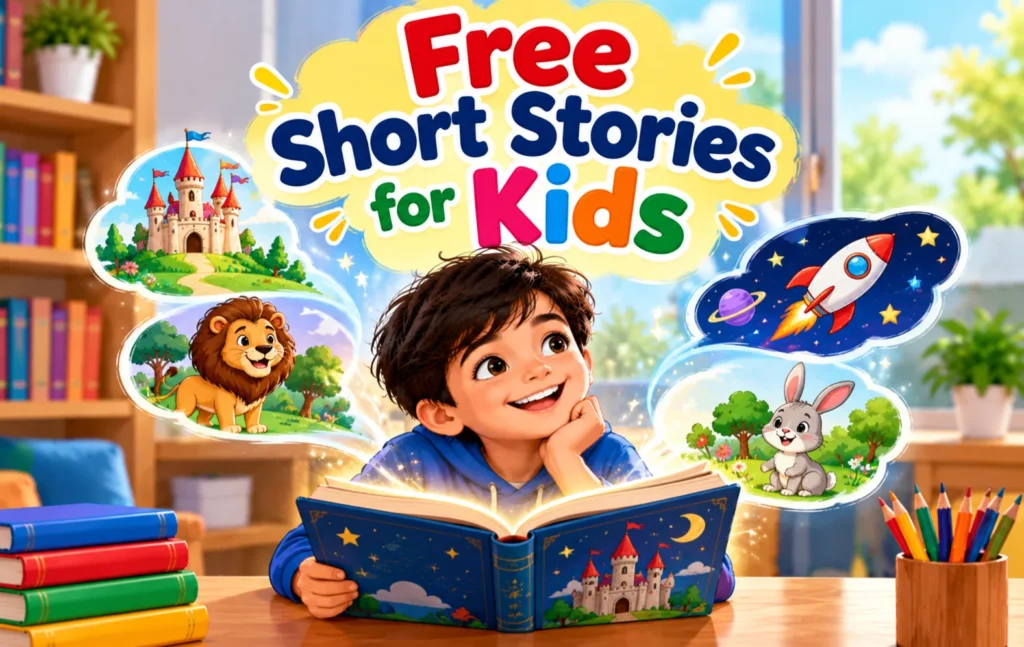Free Short Stories for Kids in English 2026: Fun Tales with Moral Values