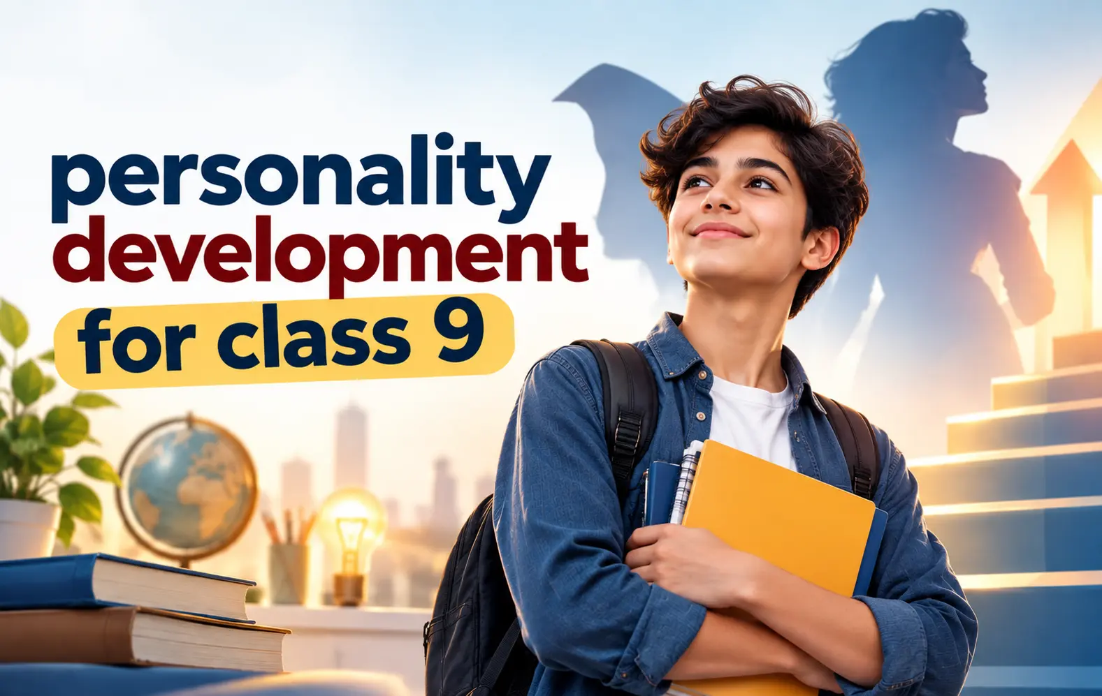 Personality development for class 9 students focusing on confidence, communication skills, leadership, and personal growth.