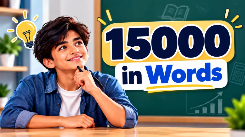15000 in Words: How to Write 15000 in Words in English