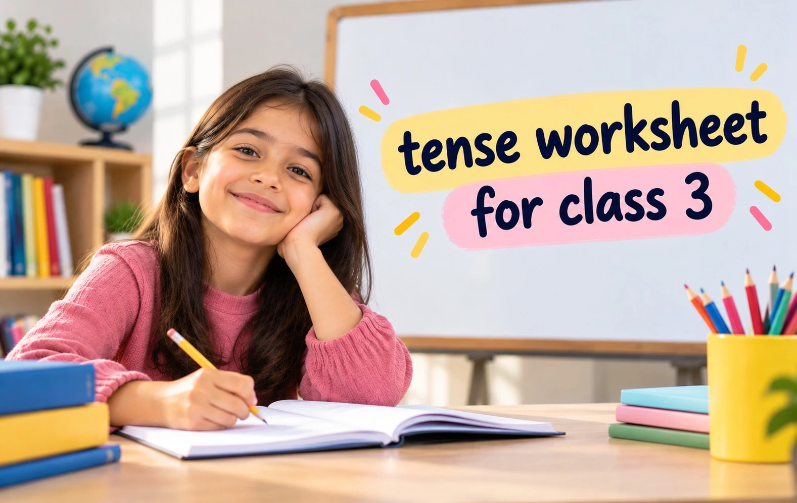 all Tense worksheet for class 3 with answers - Oratrics