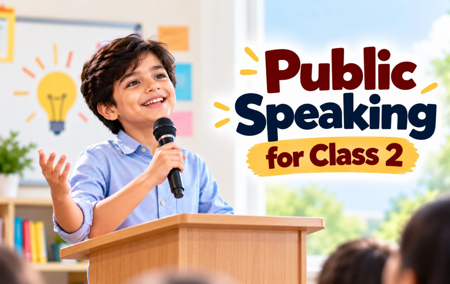 Public Speaking Classes for Class 2 Kids in 2026: Best Course for Grade 2 Students