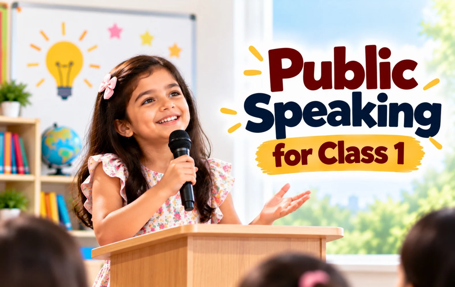 Public Speaking Classes for Class 1 Kids in 2026: Best Course for Grade 1 Students