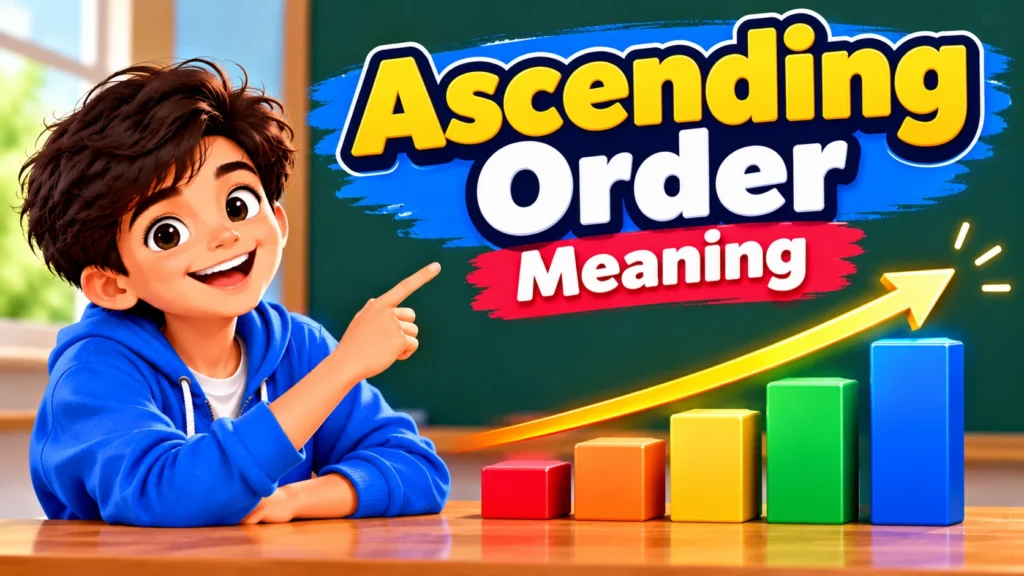 Ascending Order Meaning with Examples and Worksheet for Students